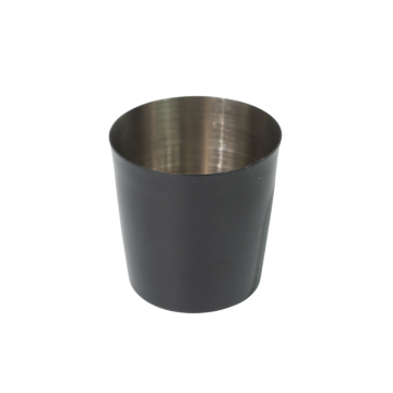 Black Steel Serving Cup 8.5 x 8.5cm