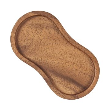 Tala Mill Rest For 2 Mills in Lacquered Acacia 160 x 85 x 15mm