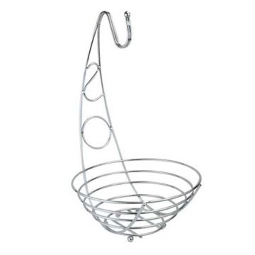 Apollo Chrome Banana Tree Fruit Bowl