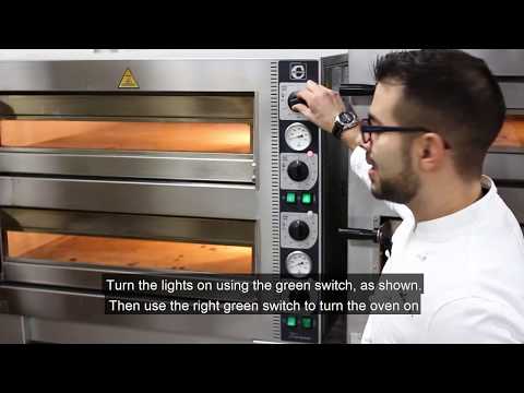Cuppone Tiziano Economy Electric LLKTZ6202 Twin Deck Pizza Oven