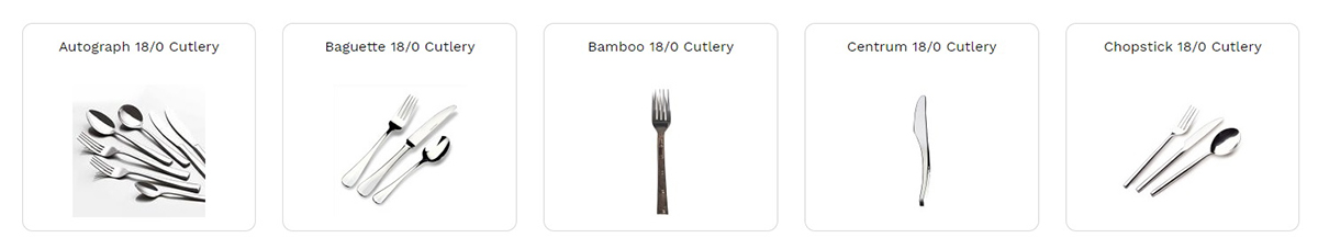 Standard 18/0 Cutlery
