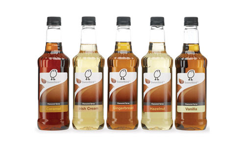 Syrups and sauces for coffee