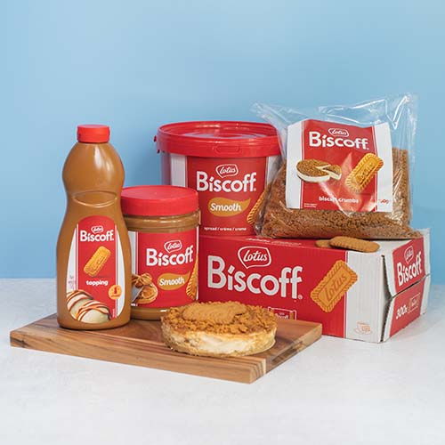 Range of Biscoff products