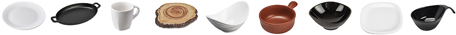 Cooksmill melamine crockery