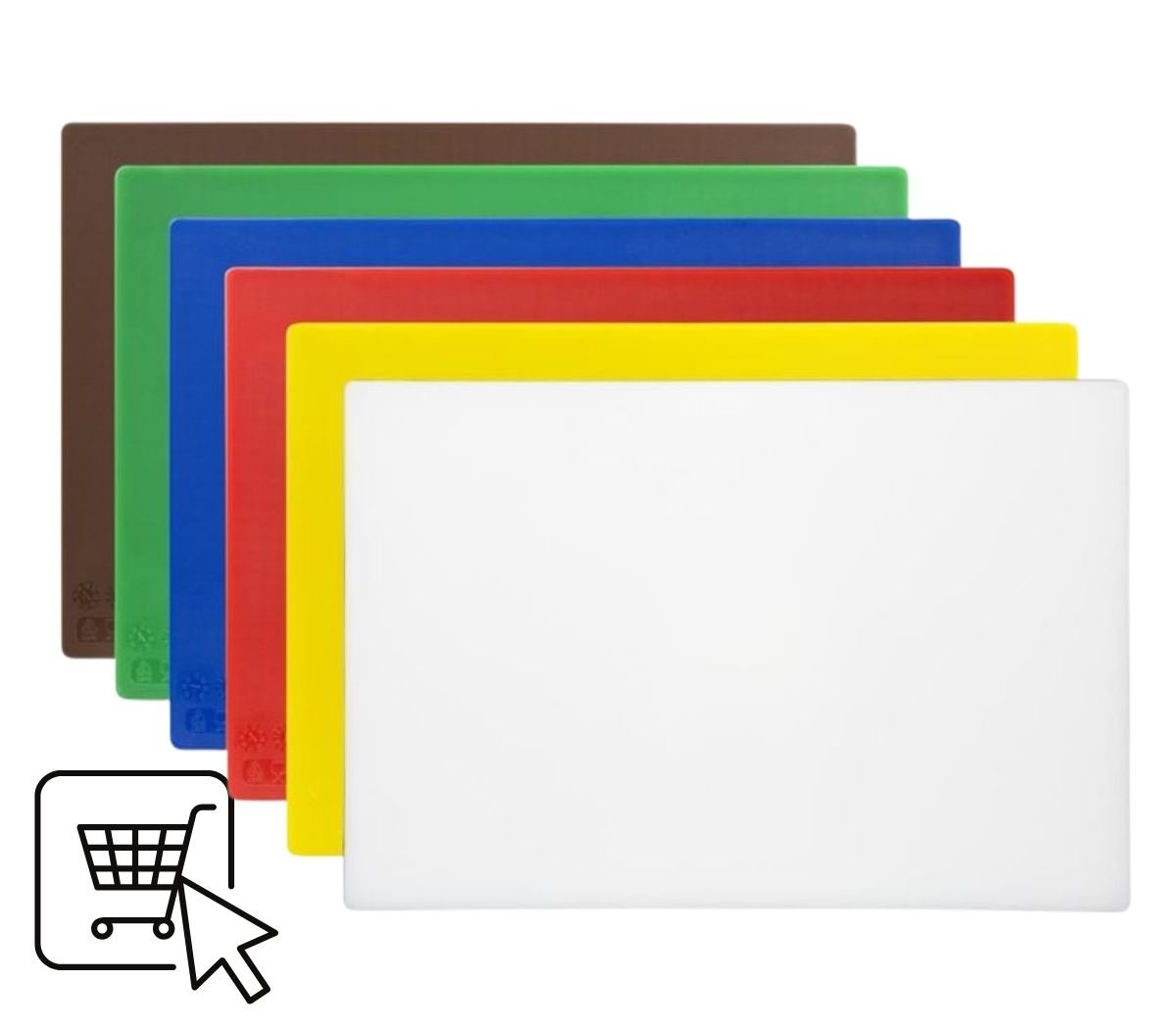 Professional range of chopping boards
