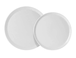 Porcelite pizza plates