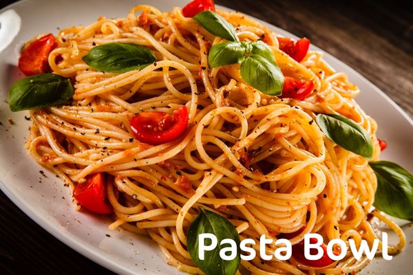 Tomato and basil pasta