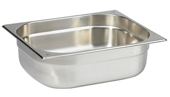 Stainless steel gastronorm pan