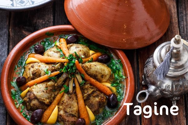 Tagine with meat and vegetables