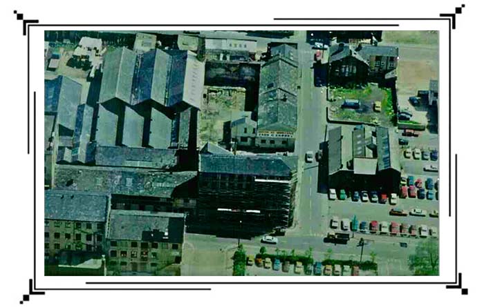 arial view of Josepth Street