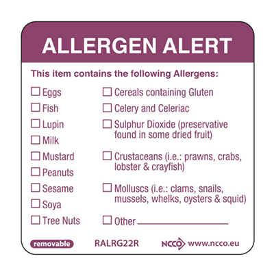 Shop Removable Food Labels
