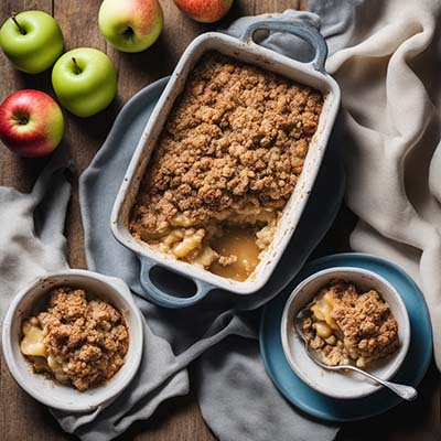 Spiced Apple Crumble