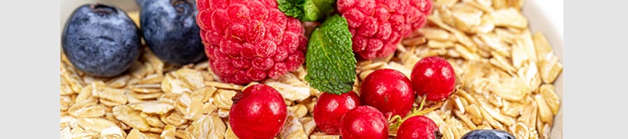 Oats and berries Oats and berries