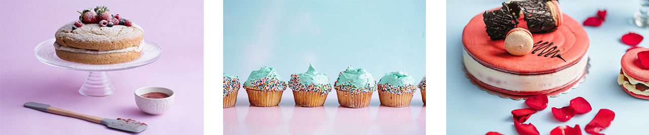 Pictures of cakes and buns