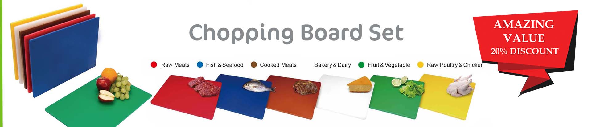 Chopping board special offer 20% discount