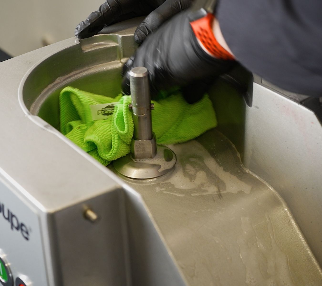 CL50 being cleaned