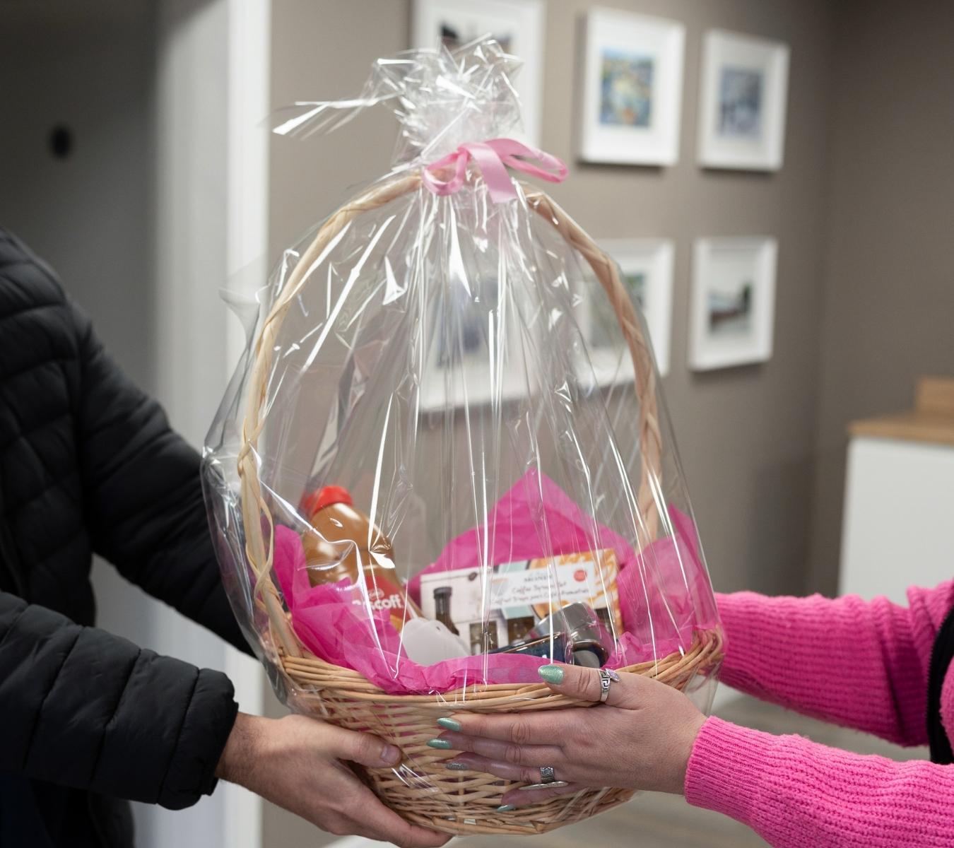 Coffee gift basket