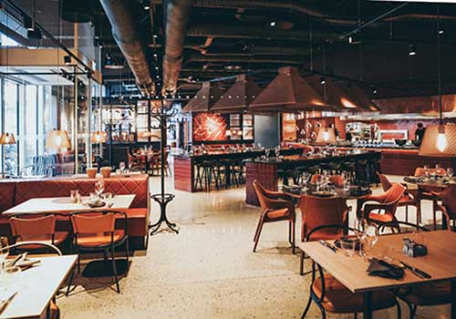 An empty restaurant