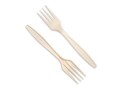 Natural Cornstarch Cutlery