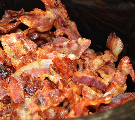 Crispy bacon