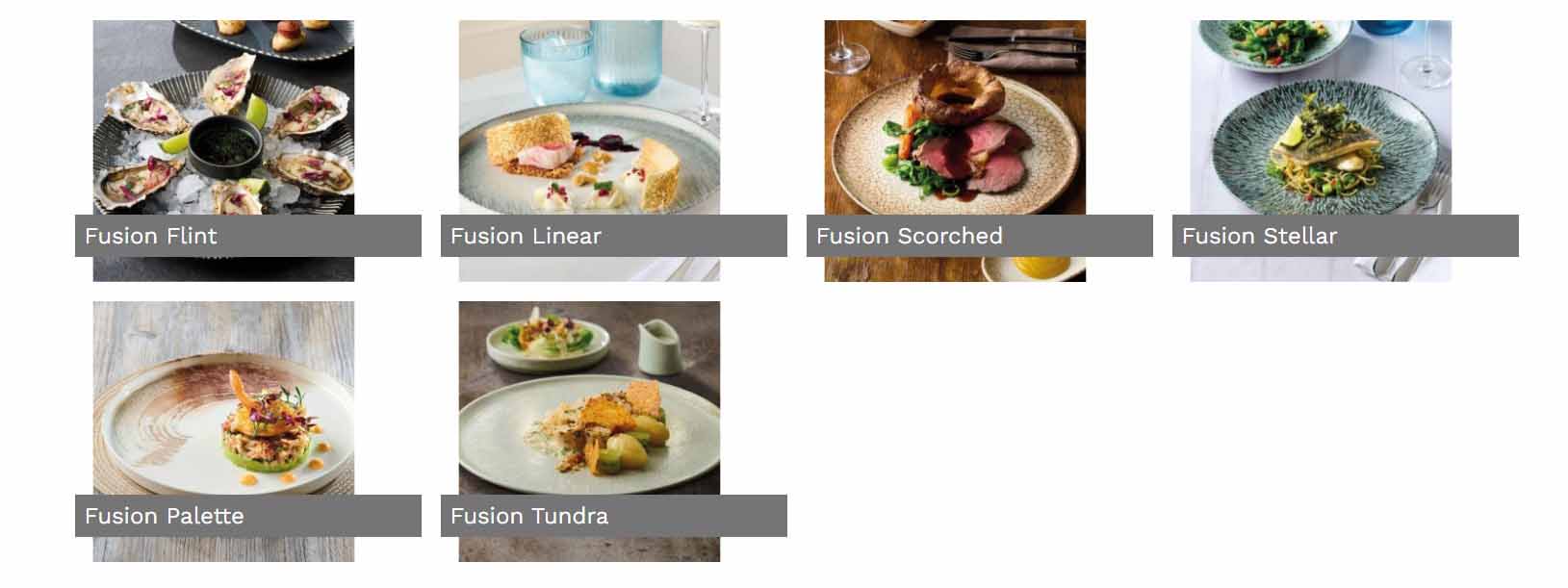 Academy Fusion Crockery Academy Fusion Crockery