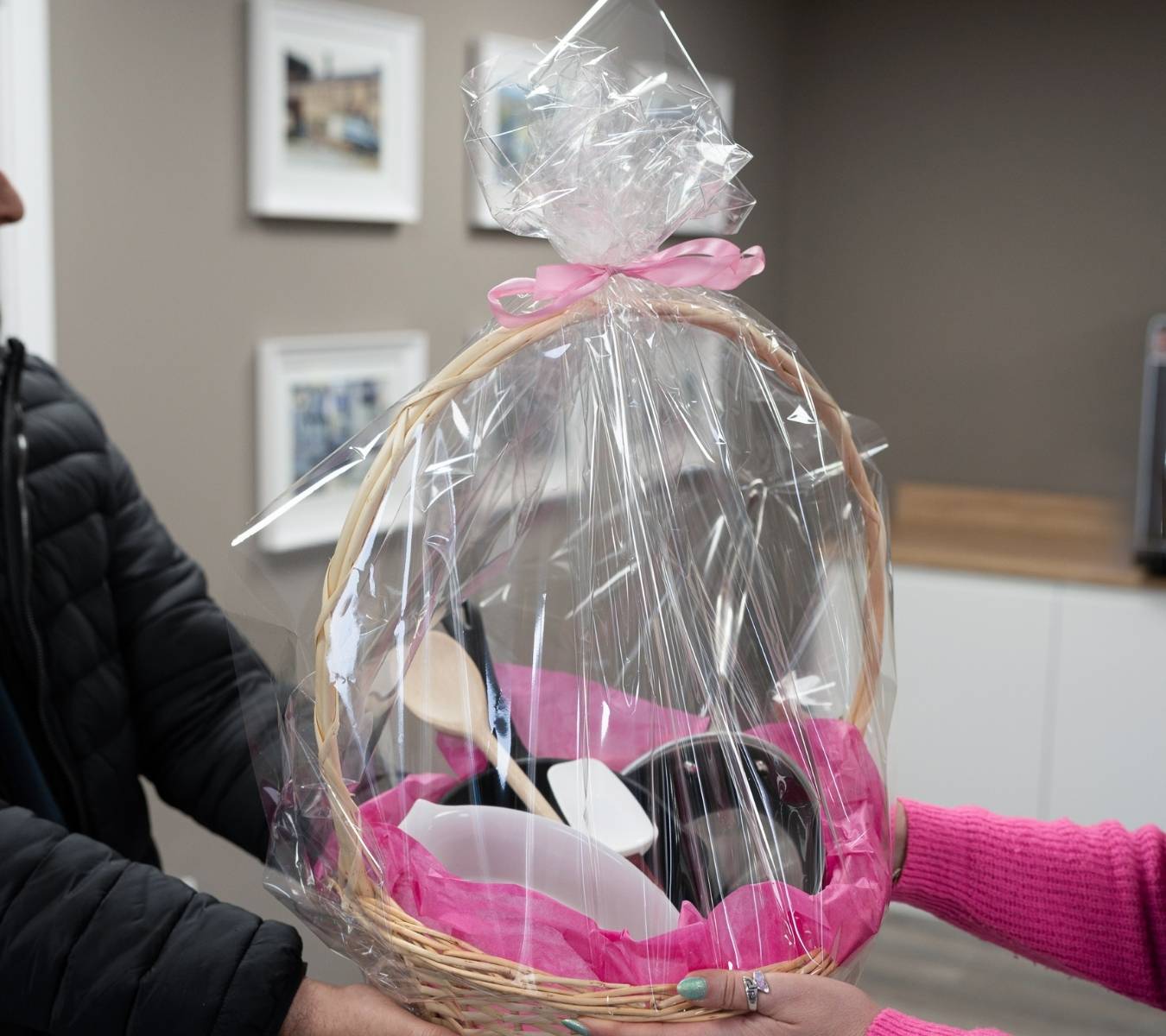 Baking gift basket