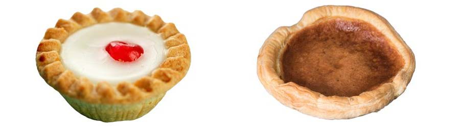 Bakewell tarts and Bakewell pudding