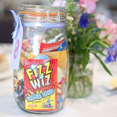 Kilner jar for sweets