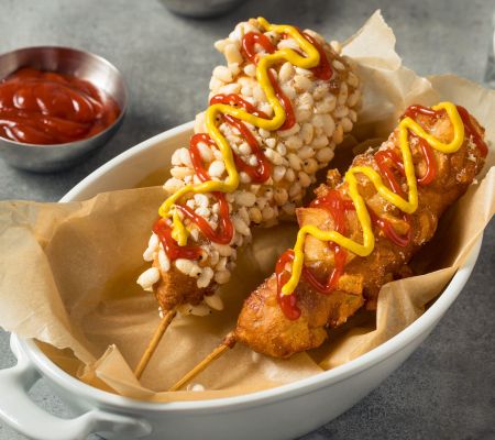 Korean Style Hot Dogs