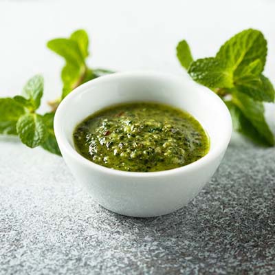 Pakistani Mint Chutney Pakistani Mint Chutney