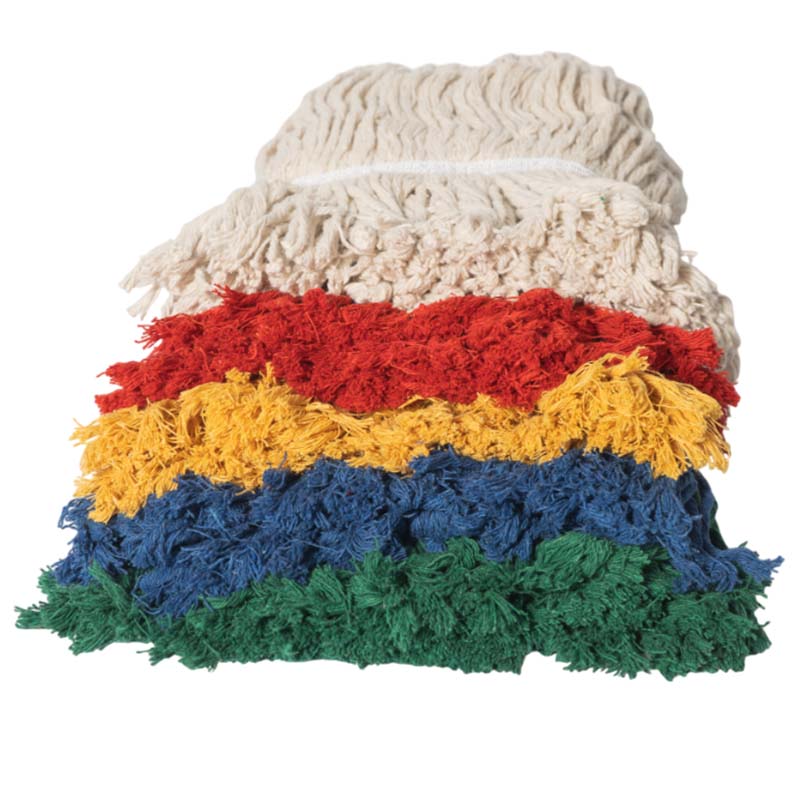 Shop Colour Coded Cleaning Mop Heads