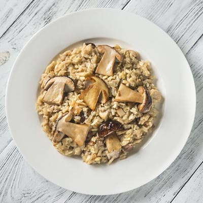 Creamy Mushroom Risotto Creamy Mushroom Risotto