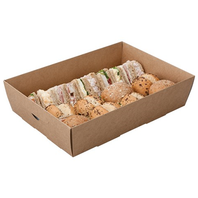 Shop paper food cartons