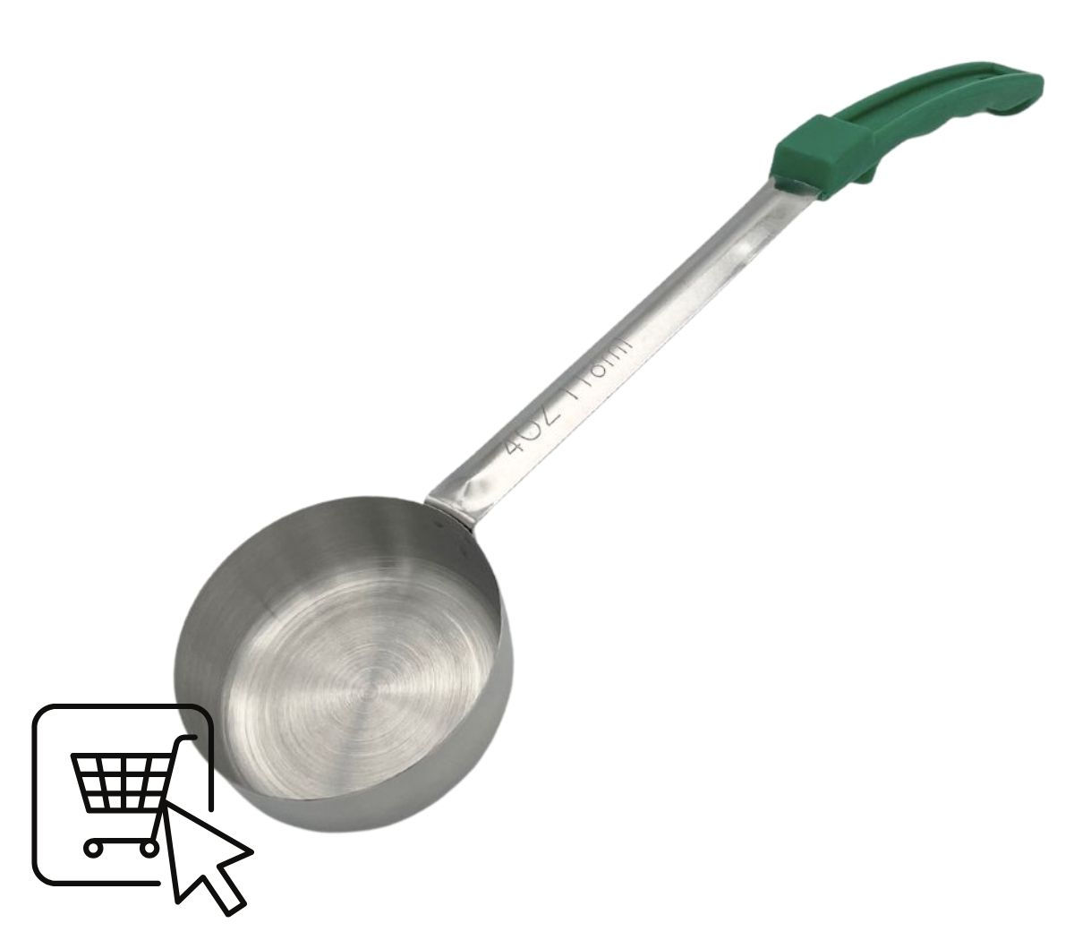 Spoodle for precision serving in professional kitchens