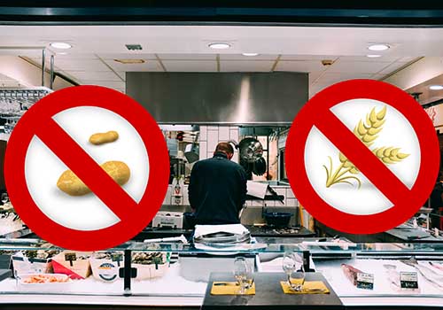 Allergen risks in a restaurant