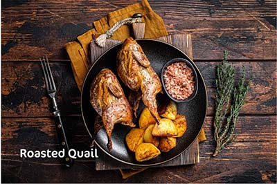 Roast quail Roast quail