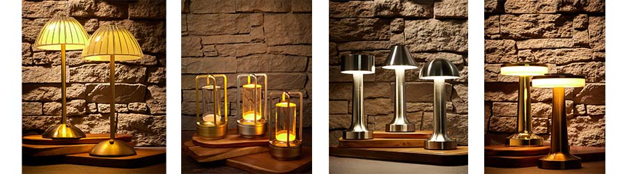 Shop table lamps