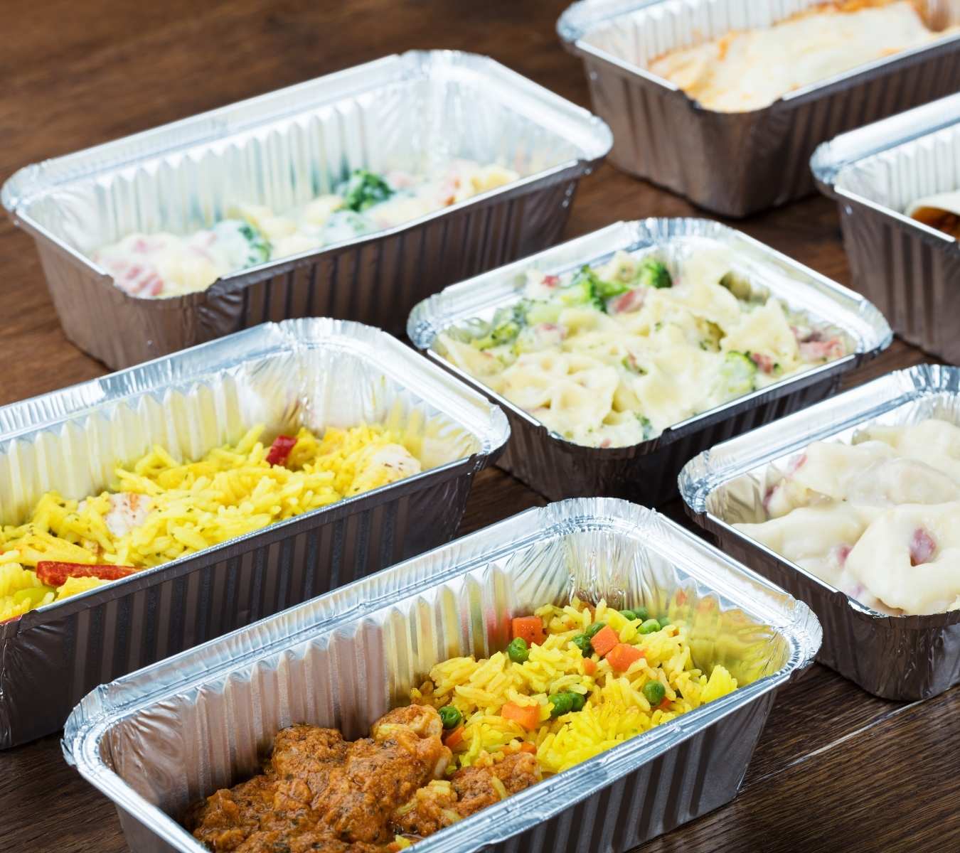 Disposable Aluminium Food Containers