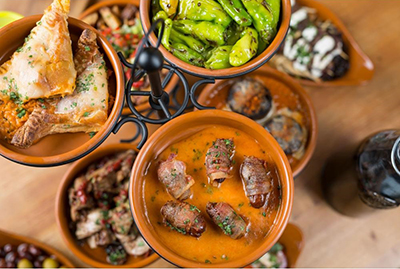 Tapas Dishes and Cuterly
