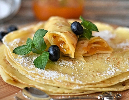Stack of pancakes