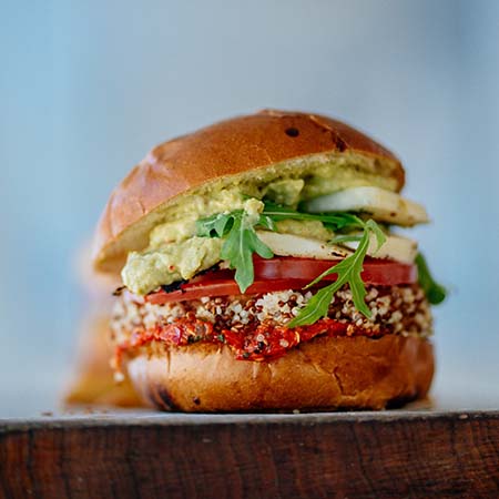 vegan burger vegan burger