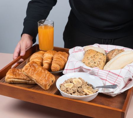 breakfast on a tray