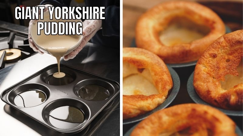 Cooking Yorkshire puddings